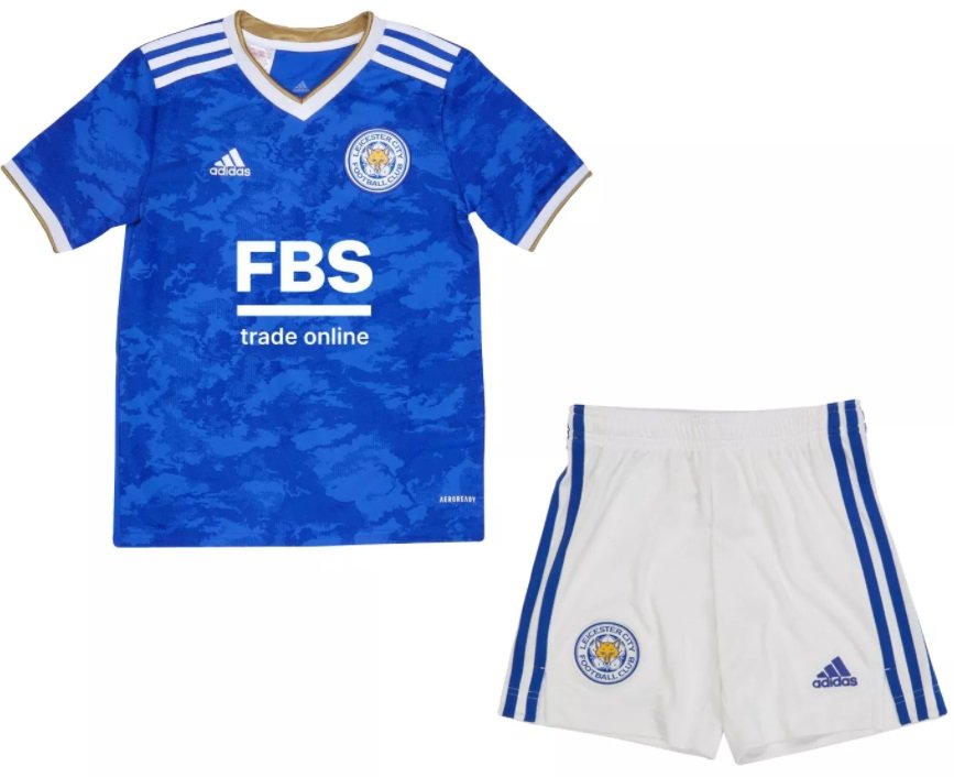Kit infantil I Leicester City 2021 2022 Adidas oficial
